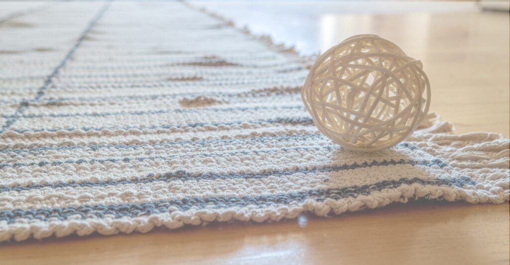 loose area rug in bathroom senior safety hazard