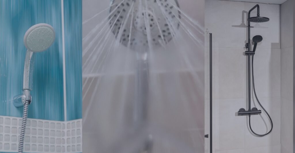 handheld shower head for senior shower safety