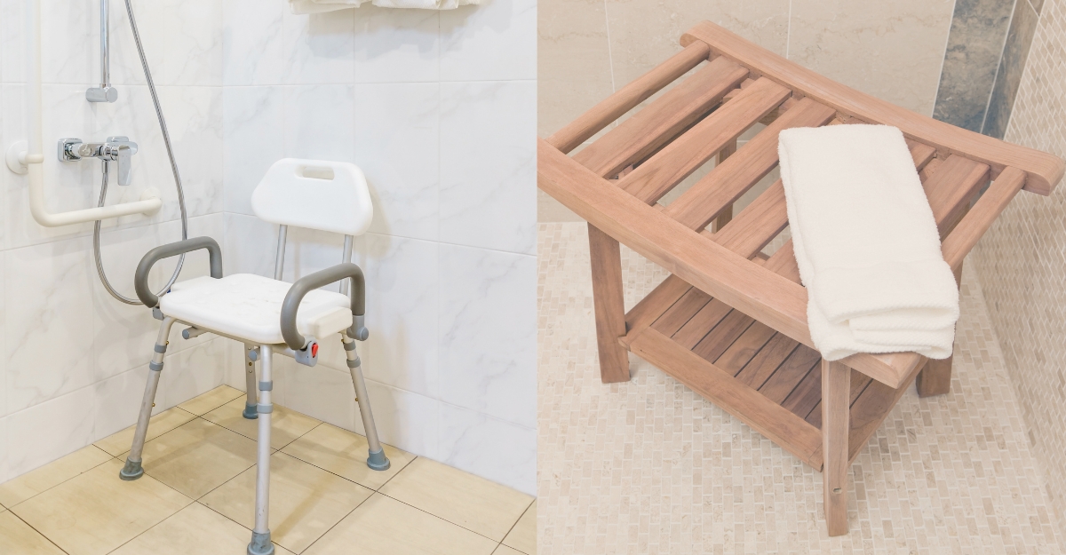 shower chair for senior safety
