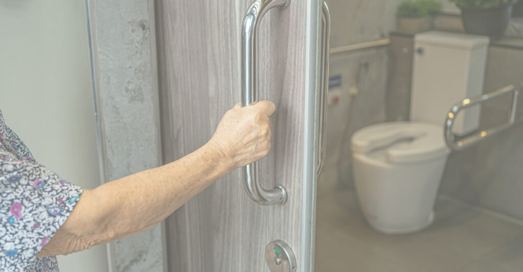 toilet with elevated seat