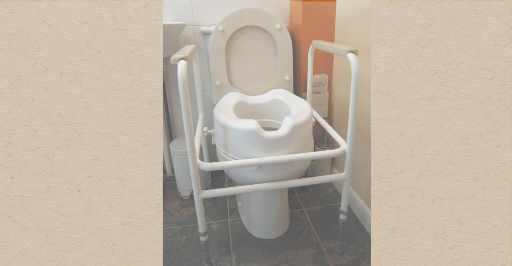 elevated toilet seat for elderly safety